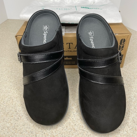 Spenco Shoes - NWT Spenco Sydney Slide Black Size 8W